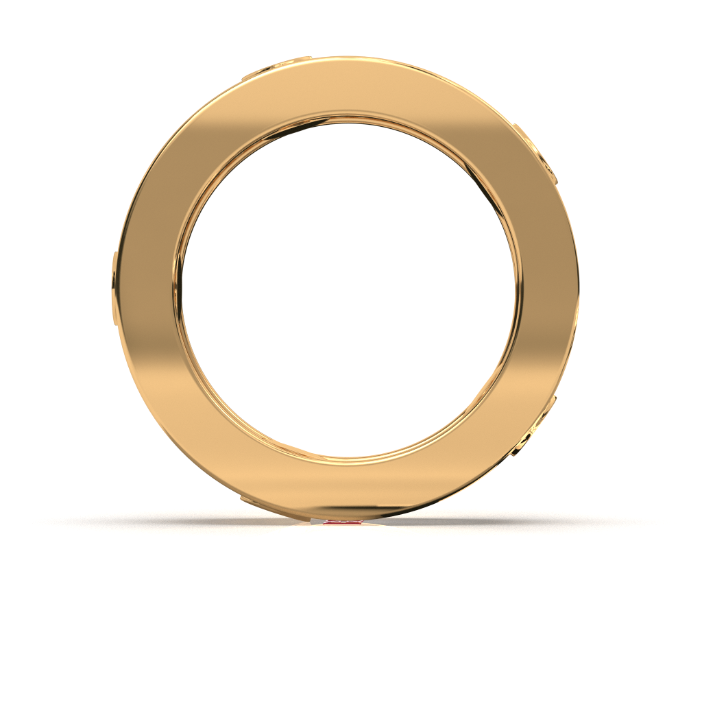 Silver Plated Statement Ring | Modern Unisex Band