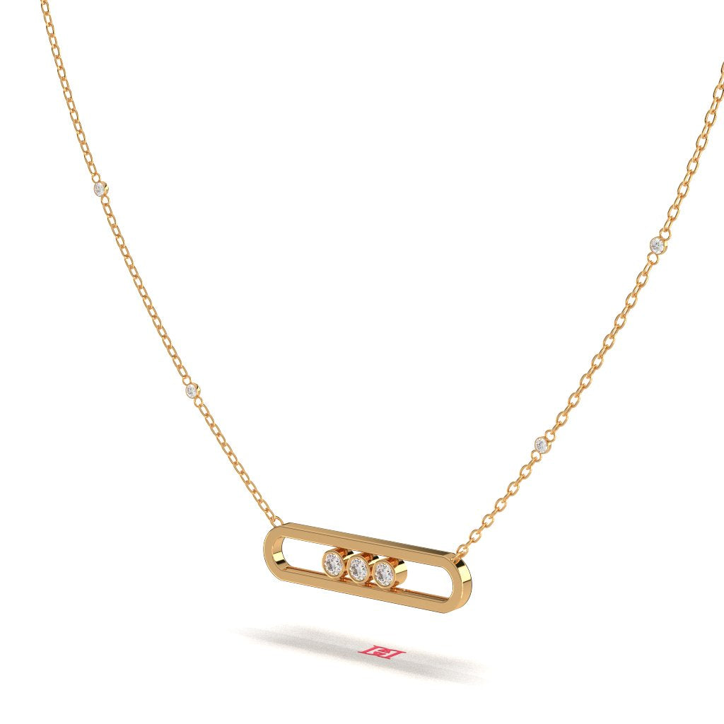 925 Sterling Silver Pavé Diamond Lock Pendant Necklace, Luxury Silver Charm Pendant, White Diamond Designer Pendant