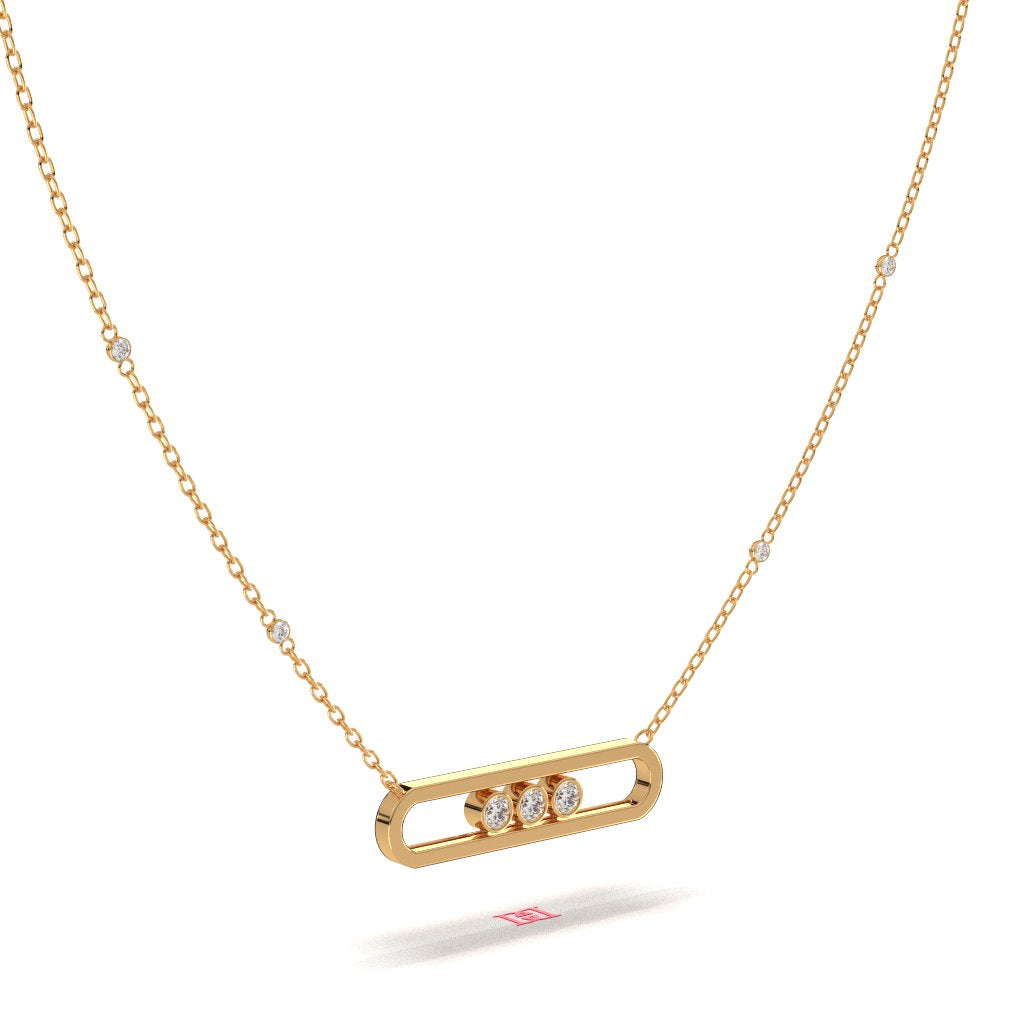 925 Sterling Silver Pavé Diamond Lock Pendant Necklace, Luxury Silver Charm Pendant, White Diamond Designer Pendant