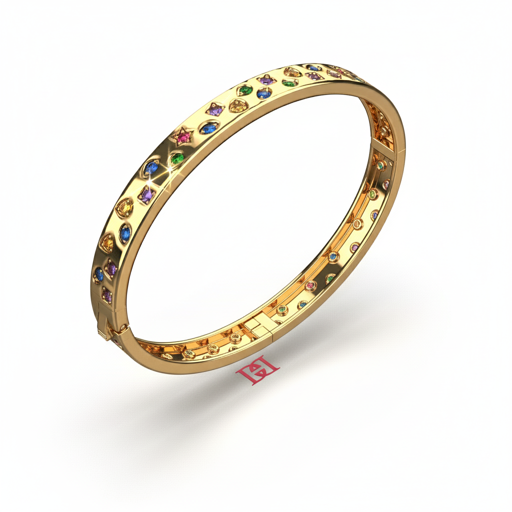 925 Sterling Silver Diamond Link Bracelet, Luxury Chain Bracelet, Elegant Everyday Jewelry